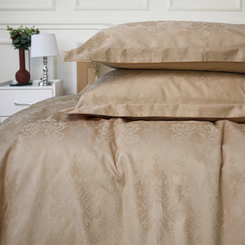 Комплект постільної білизни Сатин Жаккард 6035 "Jasmine" - 4