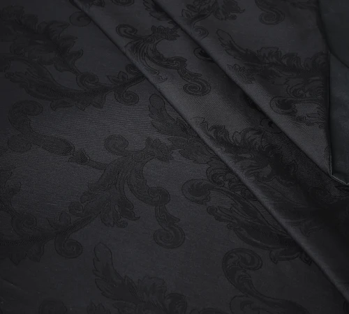 Простирадло Сатин Жаккард  6031 "Count Black" - 2