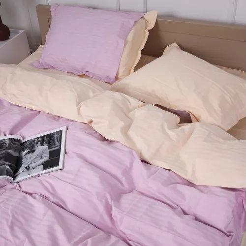 Наволочка Satin Stripe 30-0007 + 30-0004 Evanjalin - 2