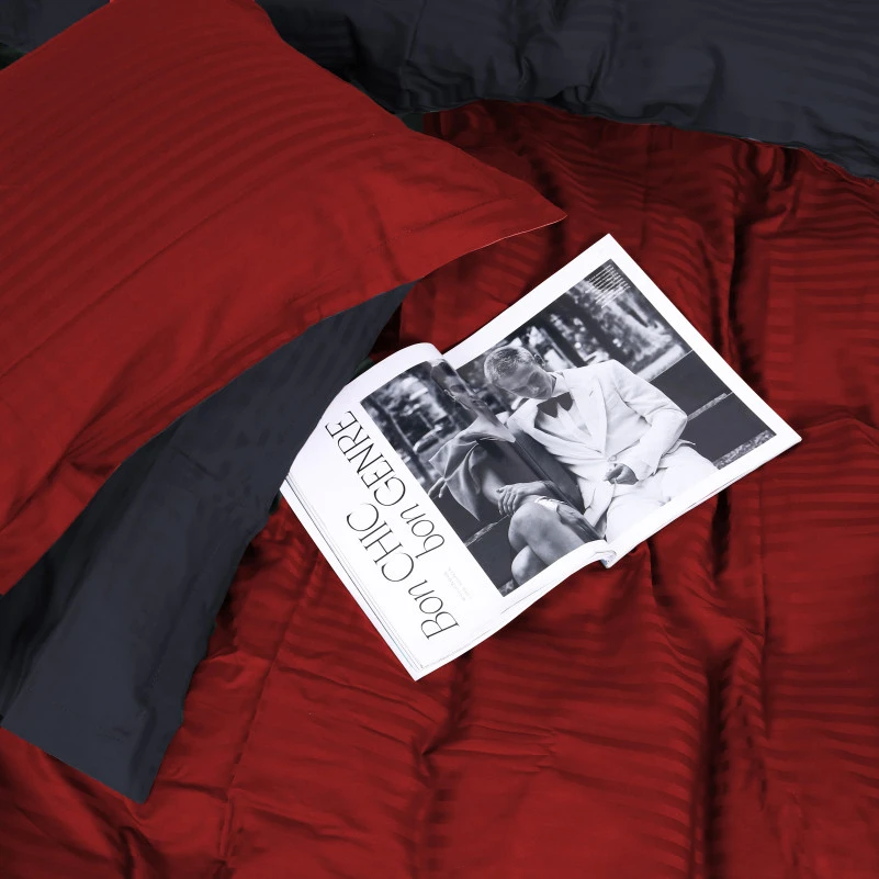 Постільна білизна Satin Stripe 30-0018 + 30-0021 Ferit - 4