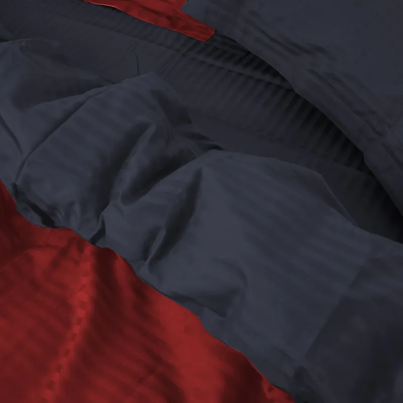 Пододеяльник Satin Stripe 30-0018 + 30-0021 Ferit - 4