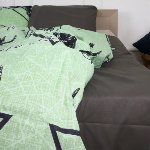 Простирадло Бязь 17-0515 Noble deers lime