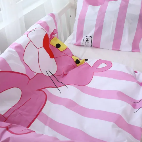Комплект постельного белья Детский Бязь Kids Time 17-0110 Pink Pantere - 2