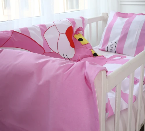 Пододеяльник Детский Бязь Kids Time 17-0110 Pink Pantere