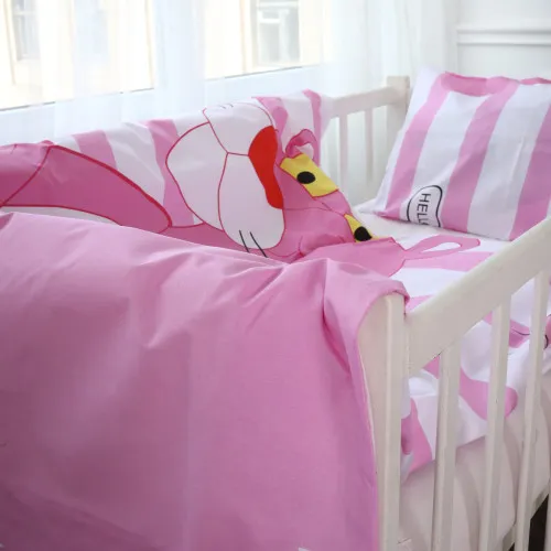 Підковдра дитяча Бязь Kids Time 17-0110 Pink Pantere