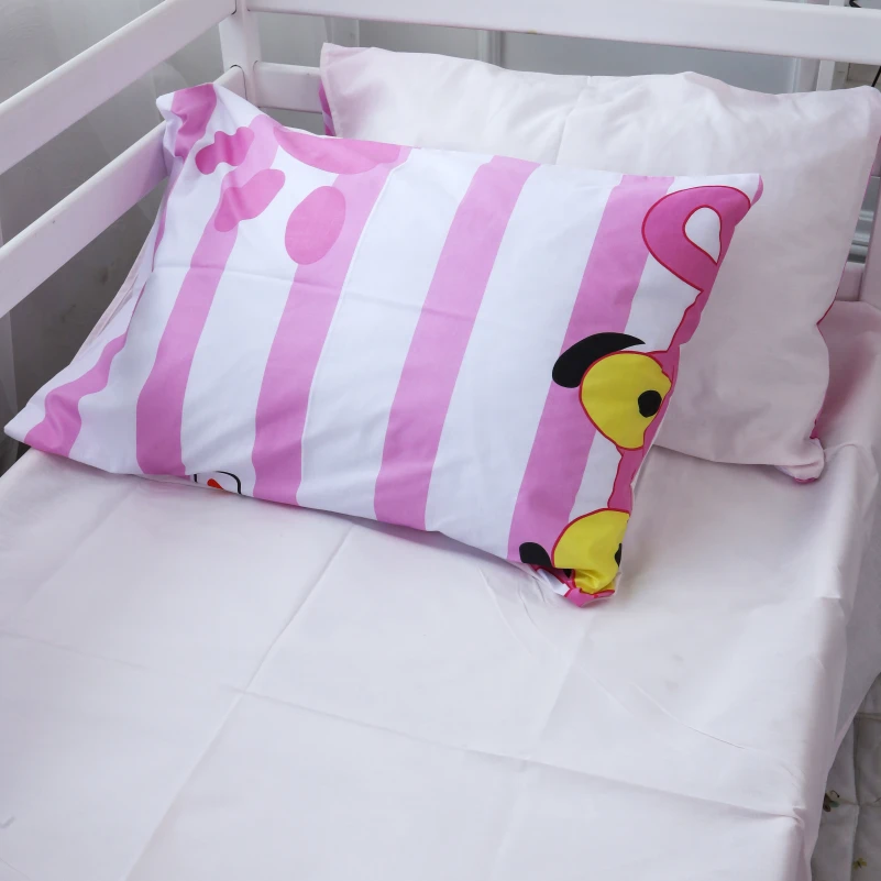 Простынь на резинке (бязь) Kids Time - высота 10 см 17-0110 Pink Pantere - 3