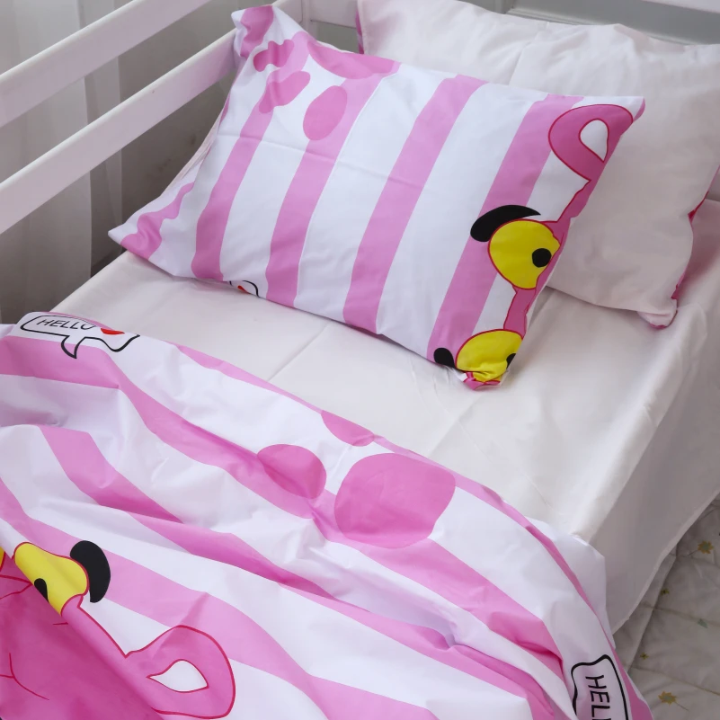 Простынь на резинке (бязь) Kids Time - высота 10 см 17-0110 Pink Pantere - 1