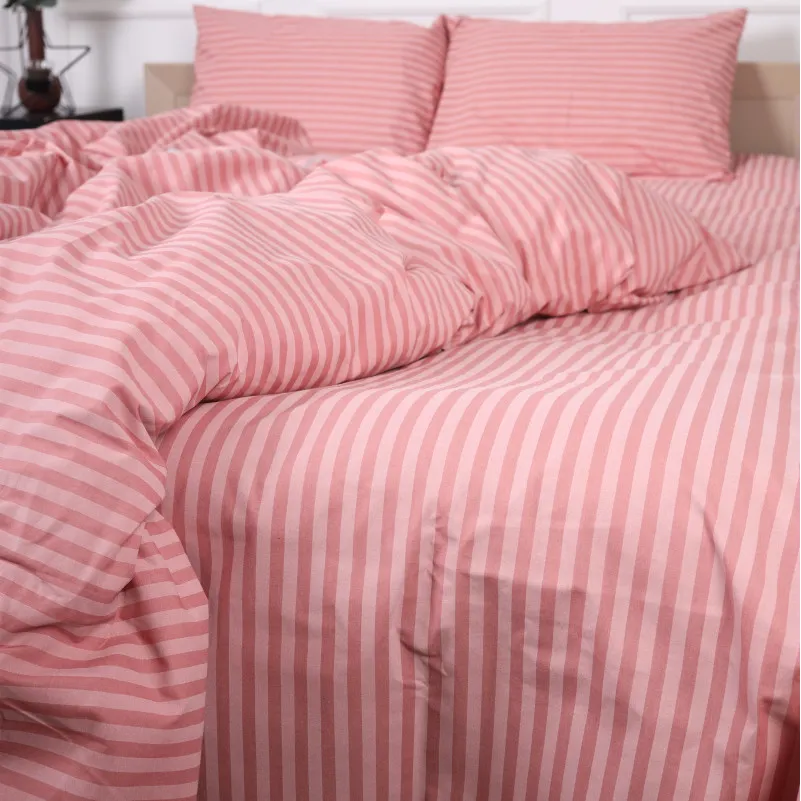 Постельное белье Бязь 17-0607 Stripe Pink - 3