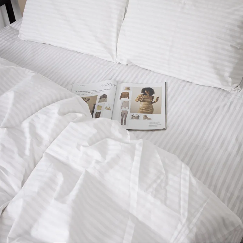 Постельное белье Бязь 17-0605 Stripe White - 2