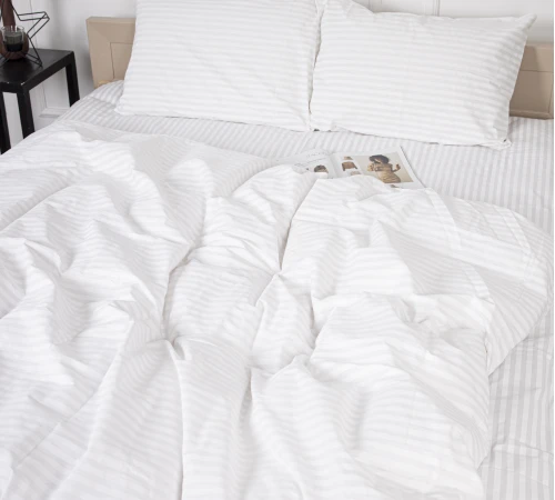 Постільна білизна Бязь 17-0605 Stripe White