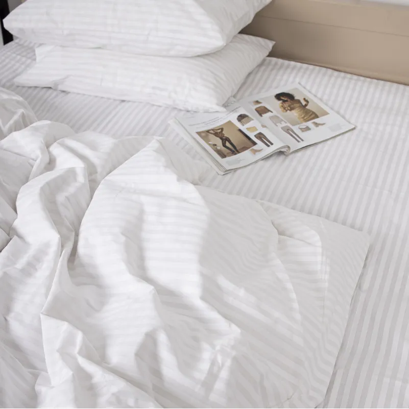 Постельное белье Бязь 17-0605 Stripe White - 1