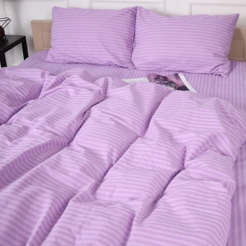 Постельное белье Бязь 17-0618 Stripe Purple