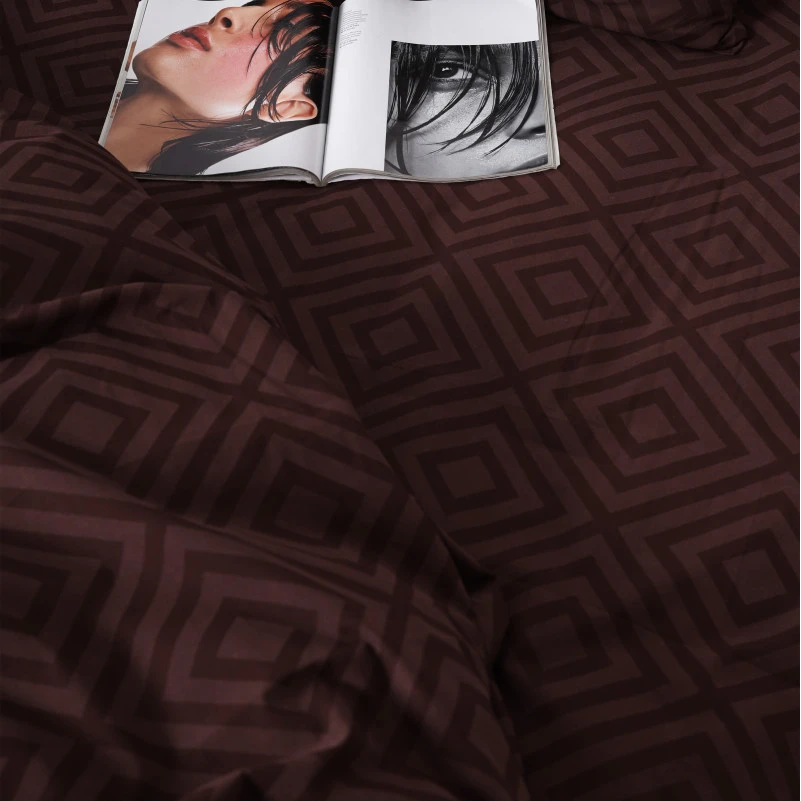 Підковдра Бязь 17-0624 Geometry Brown - 5