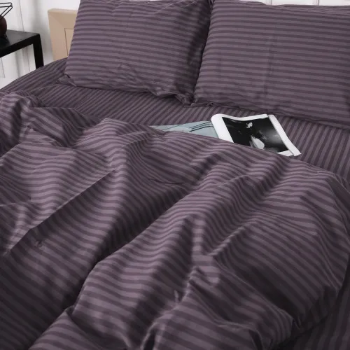 Пододеяльник Бязь 17-0603 Stripe Violet - 2