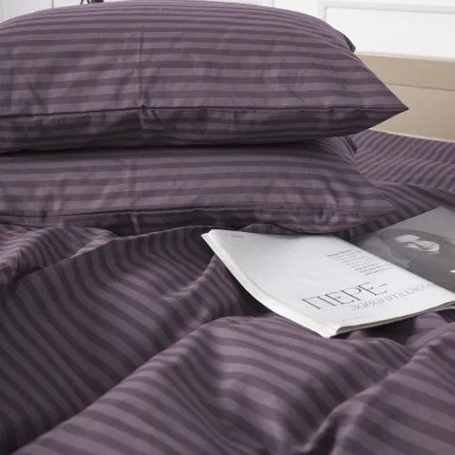 Постільна білизна Бязь 17-0603 Stripe Violet - 2