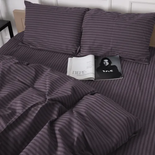 Постільна білизна Бязь 17-0603 Stripe Violet - 3