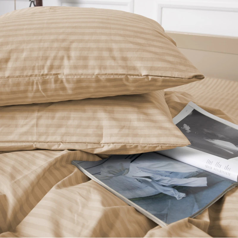 Наволочка Бязь 17-0602 Stripe Creamy