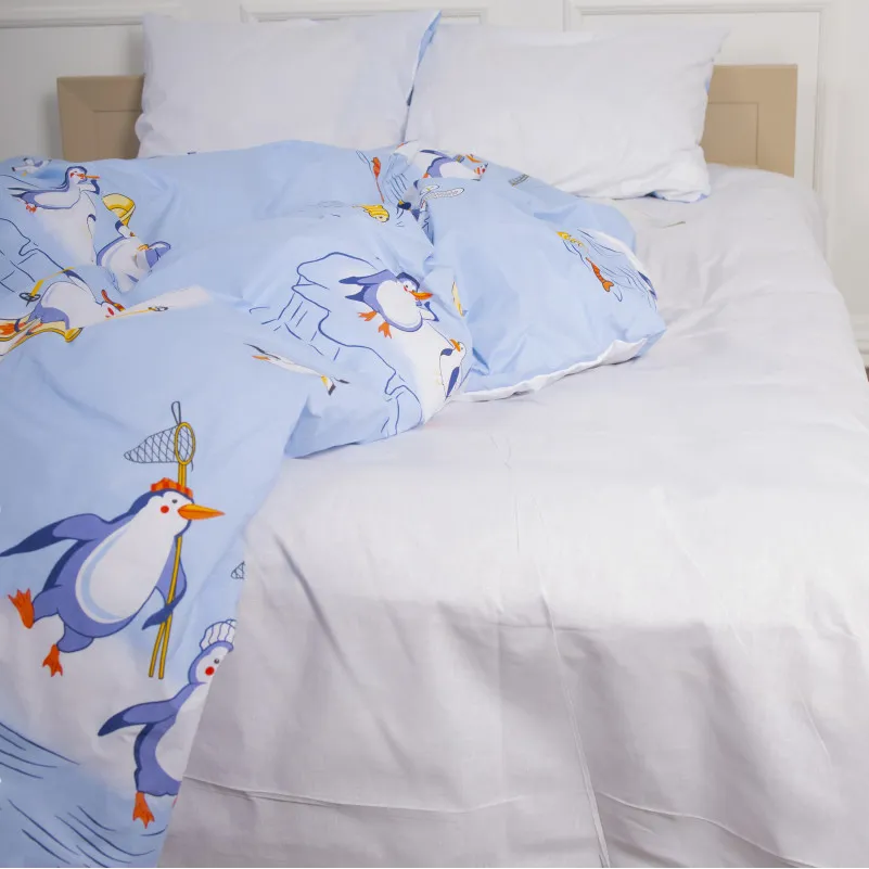 Простынь Бязь 17-0619 Funny penguins - 4