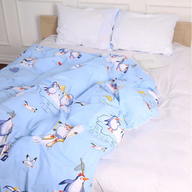 Постільна білизна Бязь 17-0619 Funny penguins - 5