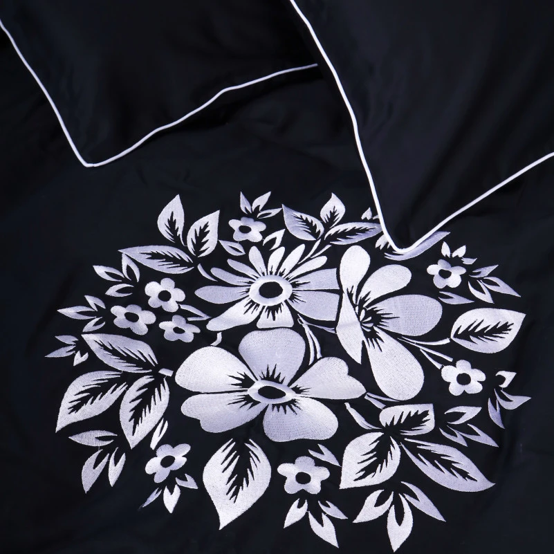  Постільна білизна Сатин ELIT 0055 Black Pearl "Traditions" - 8