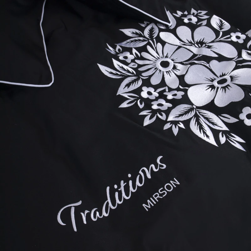  Постільна білизна Сатин ELIT 0055 Black Pearl "Traditions" - 1