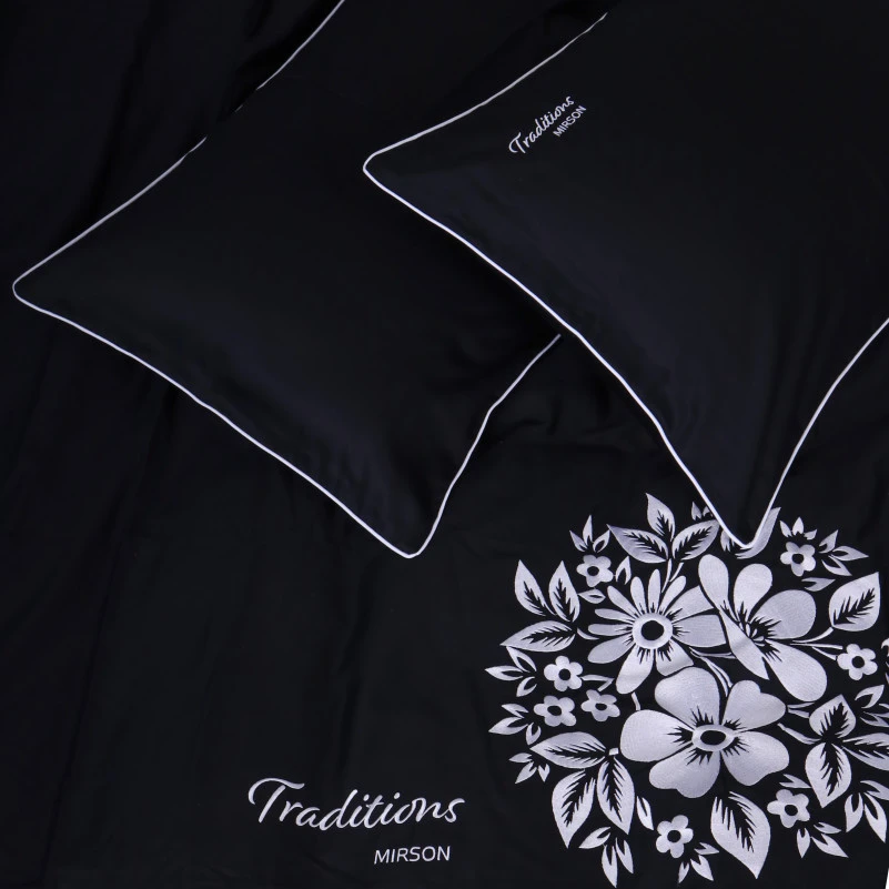  Постільна білизна Сатин ELIT 0055 Black Pearl "Traditions" - 6