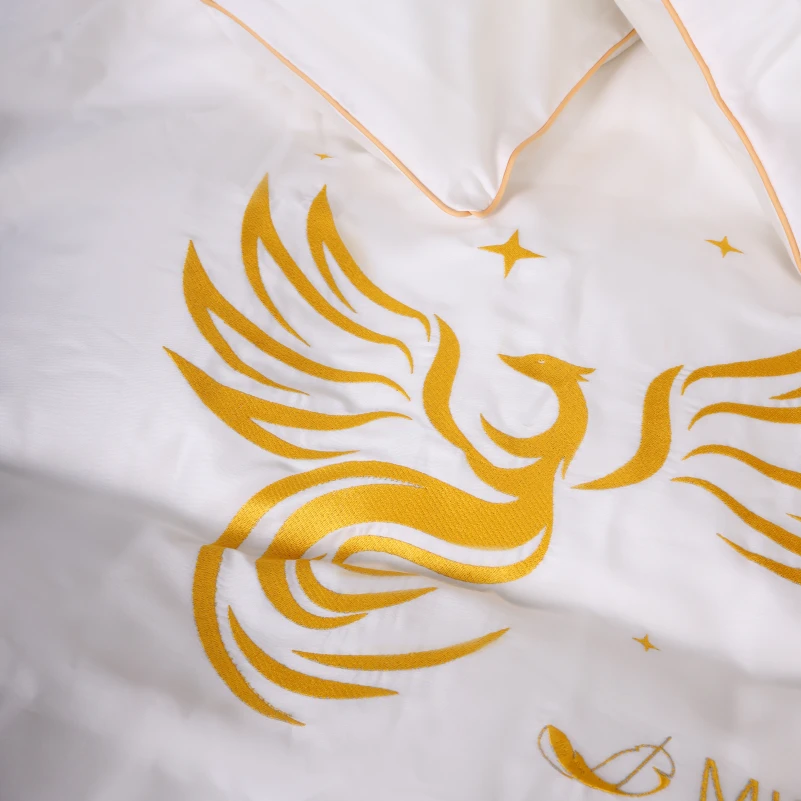  Постільна білизна Сатин ELIT 0001 Moko White "Fire Bird" - 5