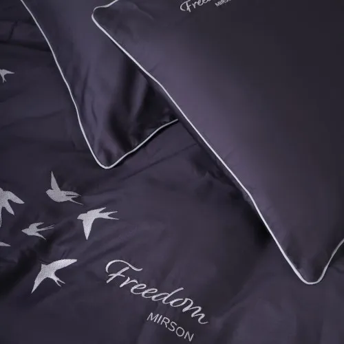 Наволочка Сатин ELIT 0240 Iron grey "Freedom" - 2