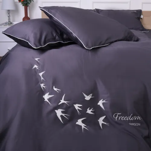 Підковдра Сатин ELIT 0240 Iron grey "Freedom" - 4