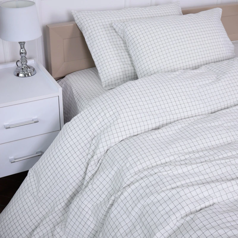 Комплект постельного белья Вареный хлопок 40-0011 "Ernestine" - 4