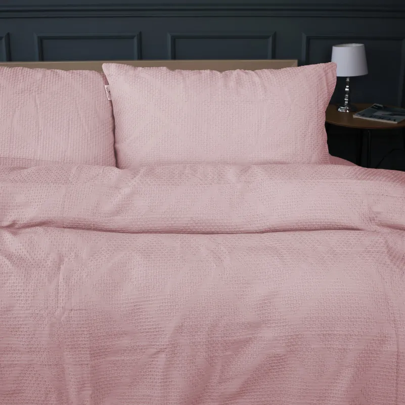 Комплект постільної білизни №20-00 Waffle Powder - 3