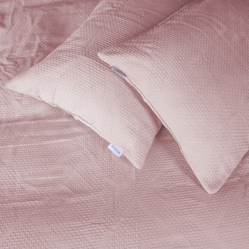 Комплект постільної білизни №20-00 Waffle Powder - 1