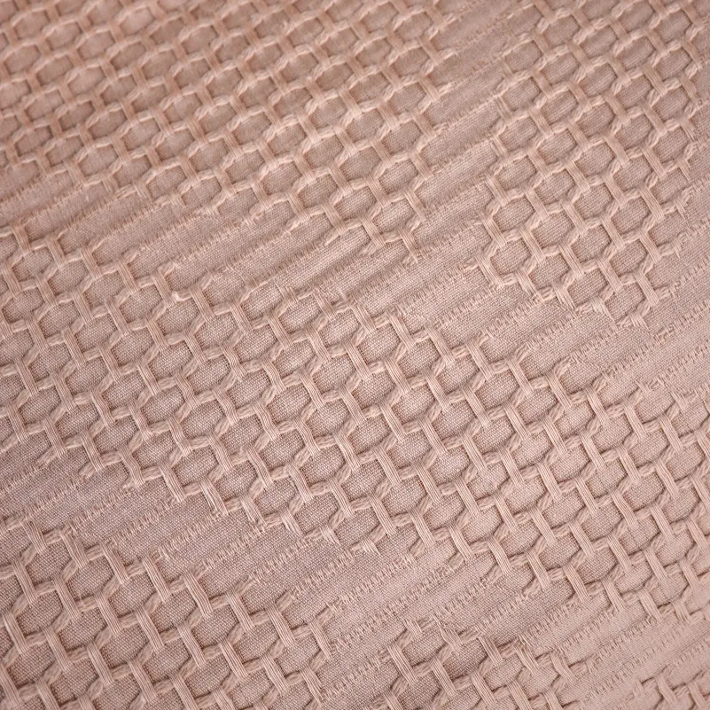 Комплект постільної білизни №20-01 Waffle Bej - 4