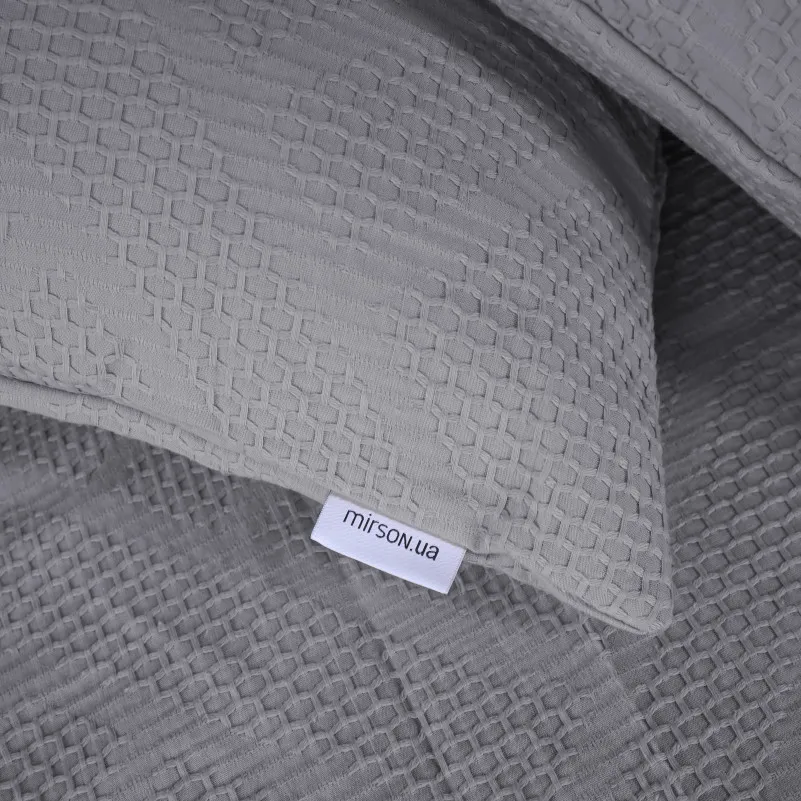 Пододеяльник №20-02 Waffle Gray