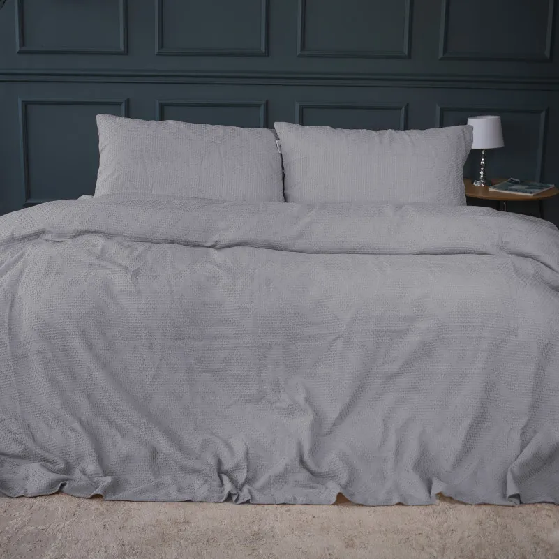 Пододеяльник №20-02 Waffle Gray - 4