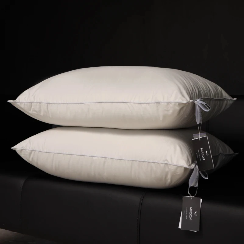 Подушка шерстяная Silver Cloud №1022 шерсть сатин (средняя) - 14