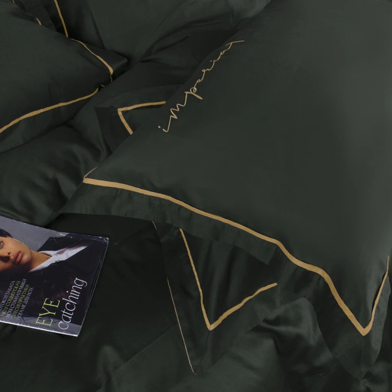 Підковдра Сатин Imperial Satin Emerald - 7