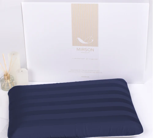 Подушка ортопедическая №7004 Elite Noble stripe Blue sea WOMEN 59*43*10 см