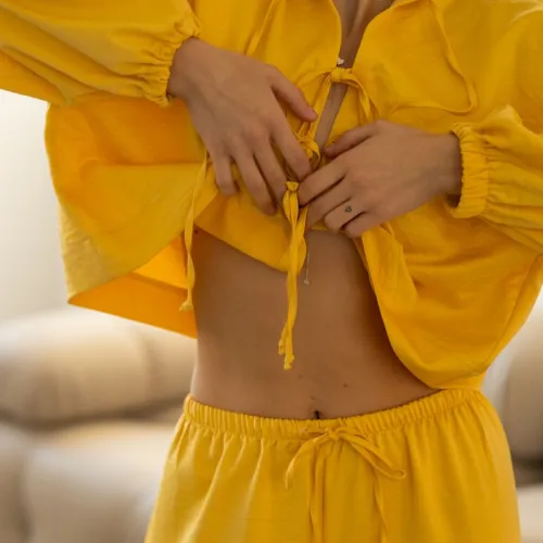 Жіночий костюм "Afina" yellow - 5
