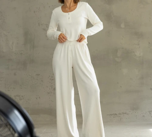 Пижама женская "Angora White" трикотаж