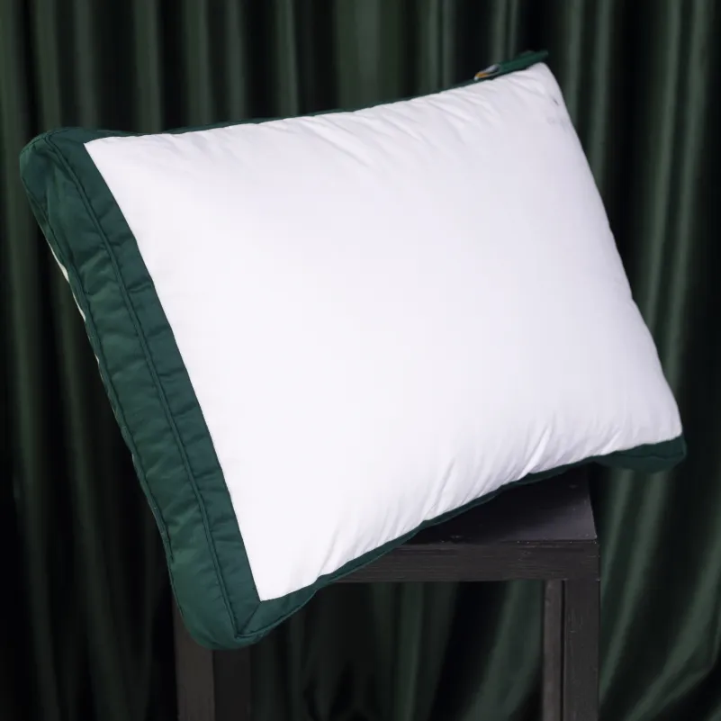 Подушка пухова Трикамерна Imperial Satin Luxe пух сатин (висока) - 4