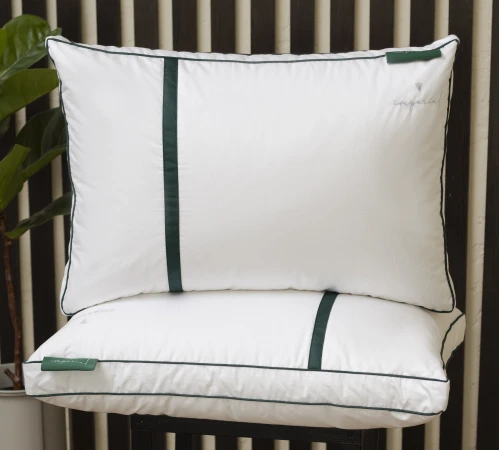 Подушка пухова Трикамерна 100% пух Imperial class/перо Imperial Style пух мако-батист