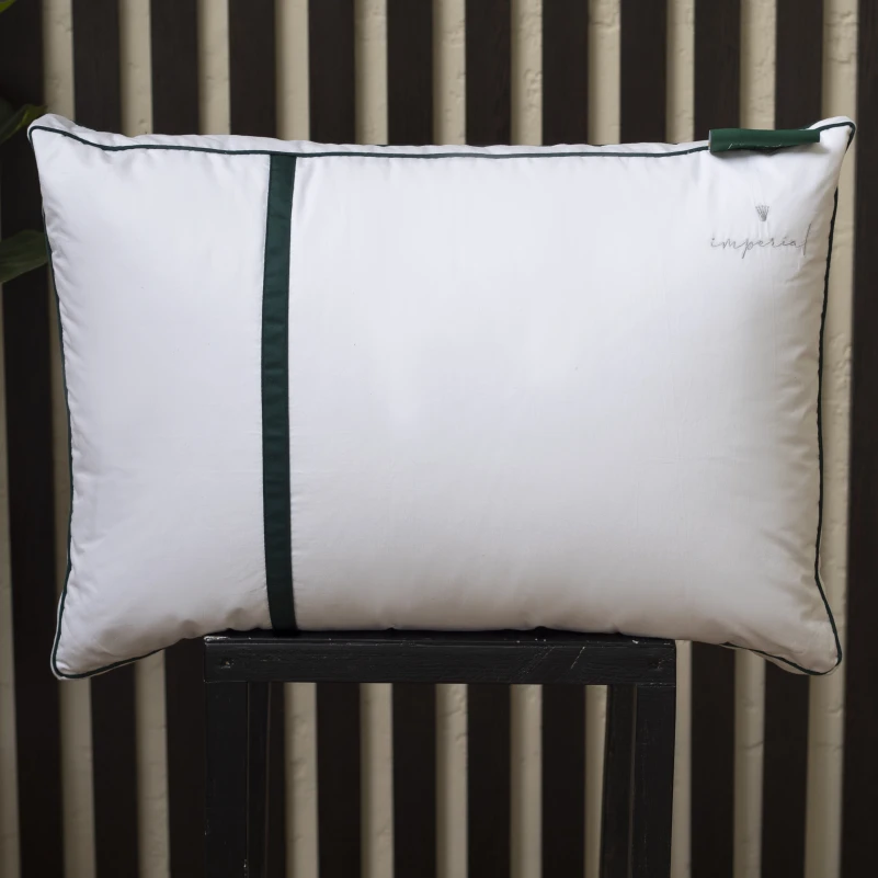 Подушка пуховая Трехкамерная 100% пух Imperial class/перо Imperial Style пух мако-батист (средняя) - 10