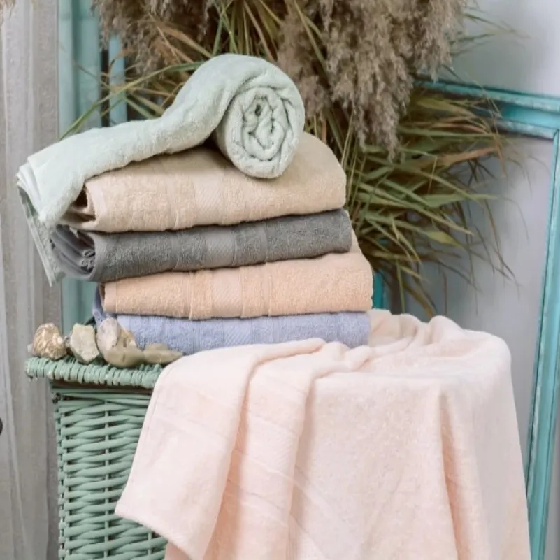 Набор банных полотенец (6 шт.) Е №5086 Elite SoftNes "Shine" - 3