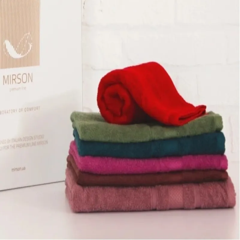 Набір рушників банних (6 шт.) Е  №5088 Elite SoftNes "Darkness"