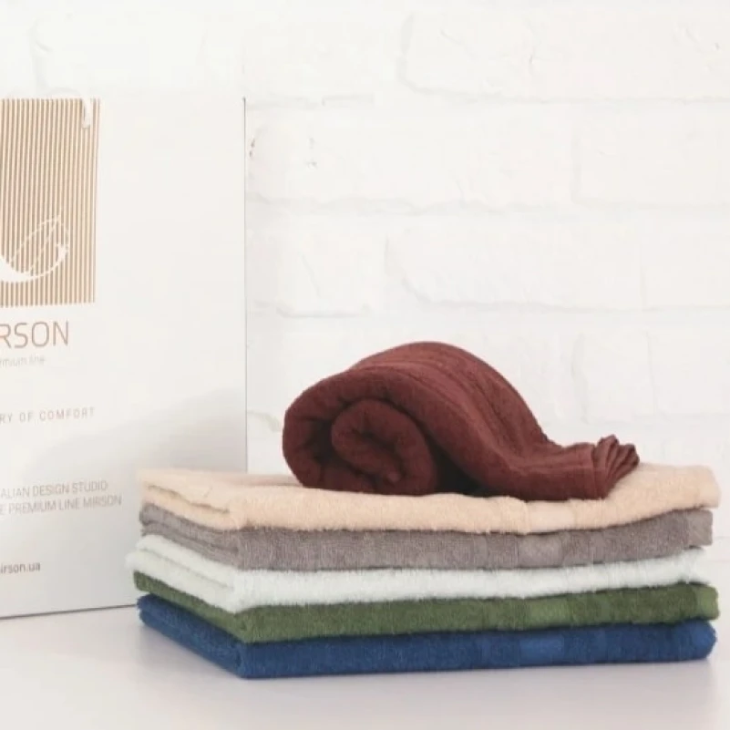 Набор банных полотенец (6 шт.) Е №5089 Elite SoftNes "Nature"