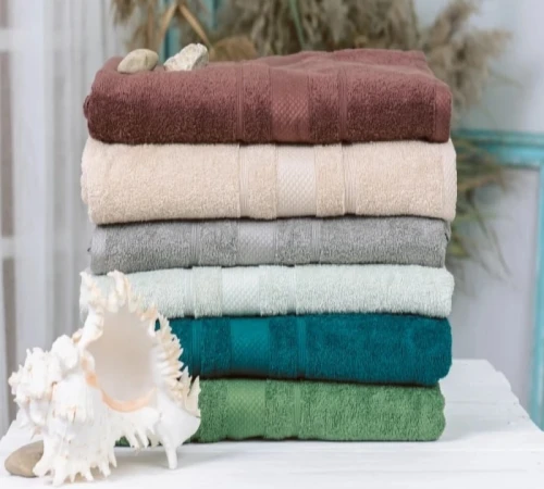 Набір рушників банних (6 шт.) Е №5089 Elite SoftNes "Nature" - 2