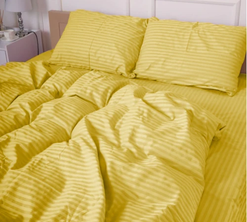 Комплект постільної білизни Cotton Twill 55-0011 Canary Yellow