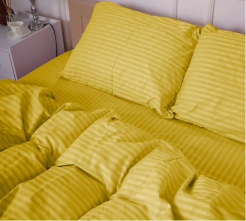 Комплект постільної білизни Cotton Twill 55-0011 Canary Yellow - 2