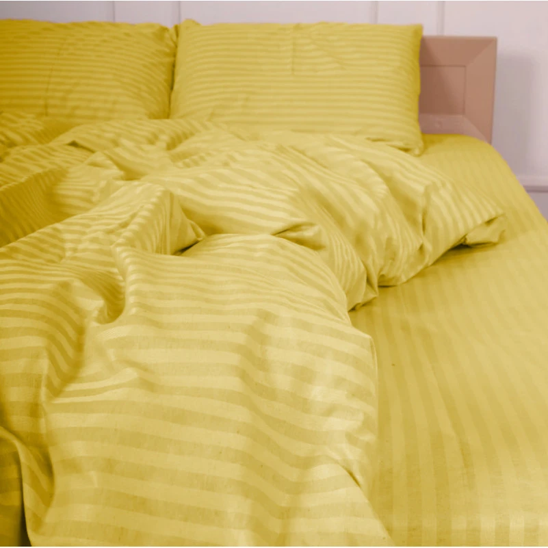Комплект постільної білизни Cotton Twill 55-0011 Canary Yellow - 2